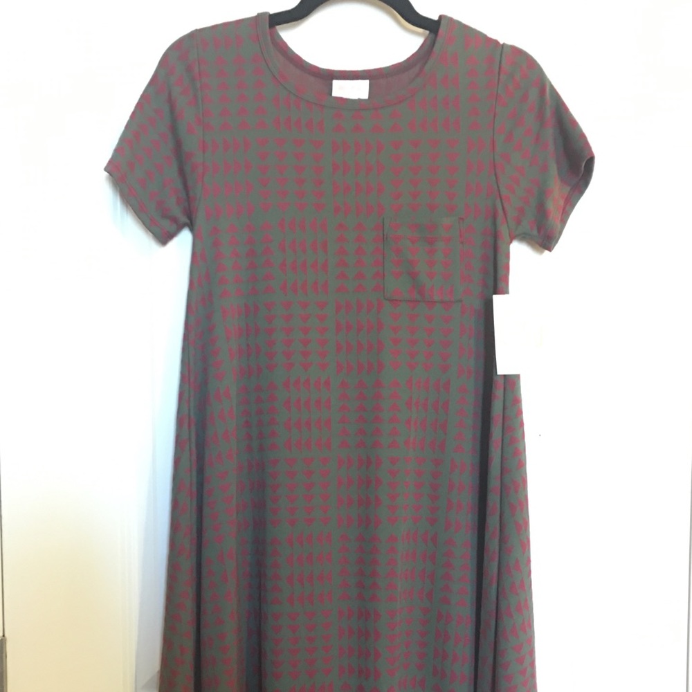 BNWT Lularoe Jacquard Carly dress.